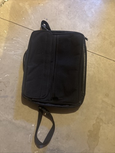 Black laptop computer bag - black, case