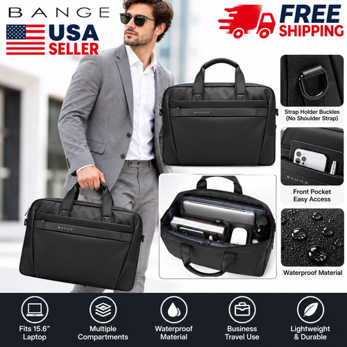 Men laptop briefcase - men's, 15.6"